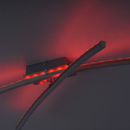 Leuchten Direkt 11255-55 - Lámpara de araña LED RGB regulable ALINA 2xLED/8,1W/230V 2700-5000K + mando a distancia