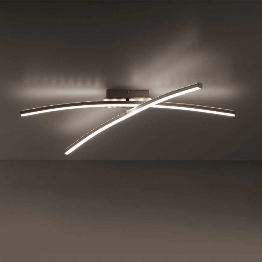 Leuchten Direkt 11255-55 - Lámpara de araña LED RGB regulable ALINA 2xLED/8,1W/230V 2700-5000K + mando a distancia
