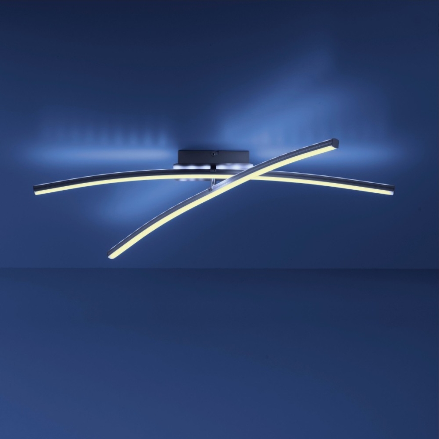 Leuchten Direkt 11255-55 - Lámpara de araña LED RGB regulable ALINA 2xLED/8,1W/230V 2700-5000K + mando a distancia