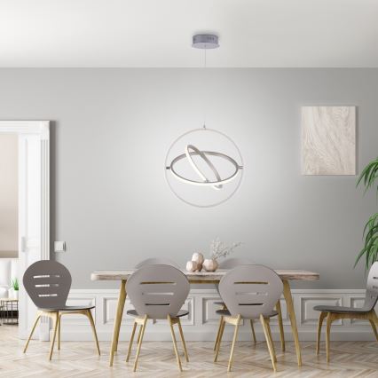 Leuchten Direkt 11260-55 - LED Lámpara colgante regulable JELLA 3xLED/28W/230V