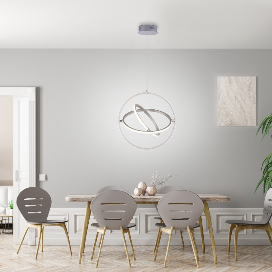 Leuchten Direkt 11260-55 - LED Lámpara colgante regulable JELLA 3xLED/28W/230V