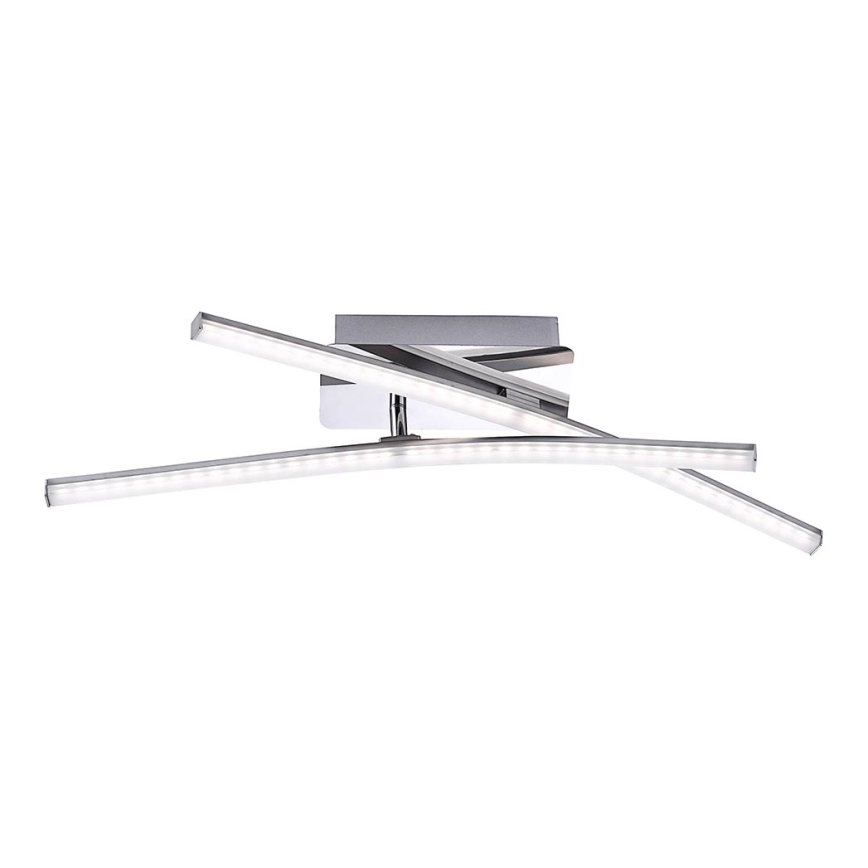 Leuchten Direkt 11270-55 - Lámpara de suspensión LED SIMON 2xLED/5W/230V cromo mate