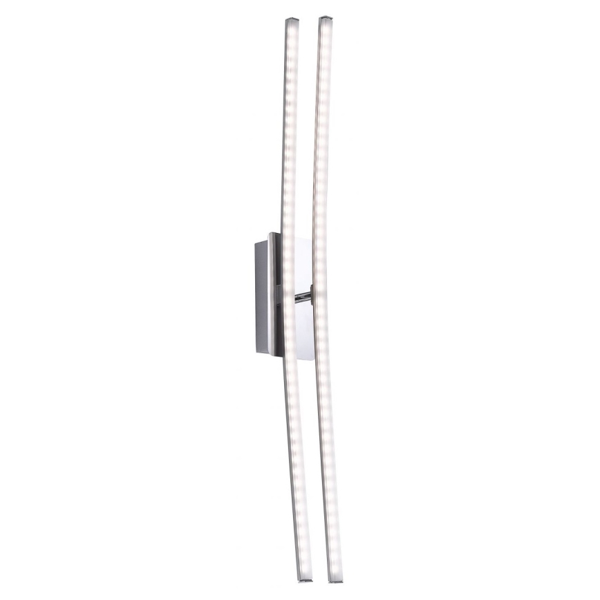 Leuchten Direkt 11272-55 - Lámpara LED de superficie SIMON 2xLED/8W/230V cromo mate