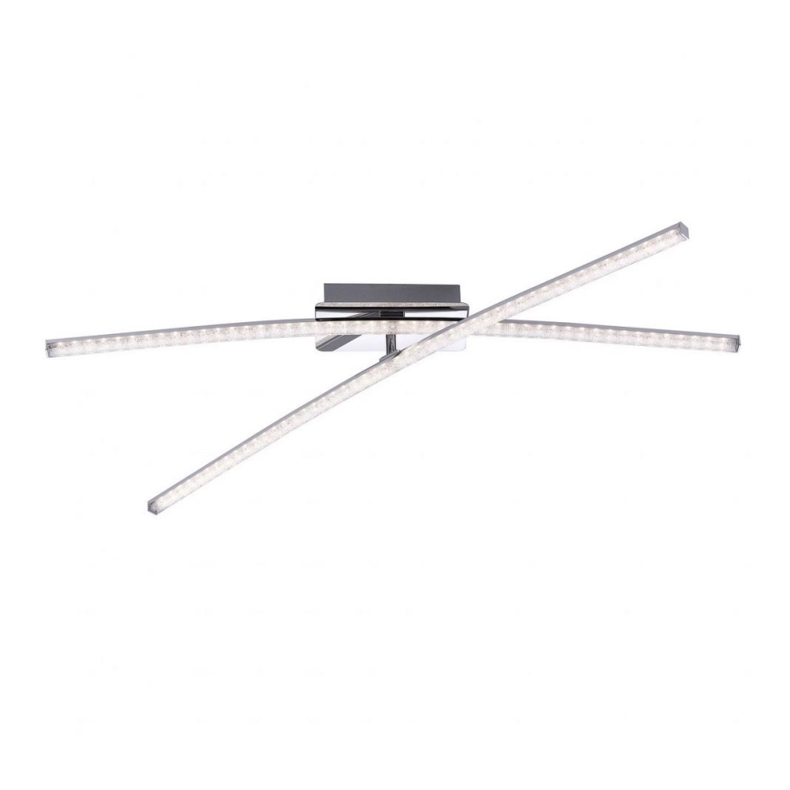 Leuchten Direkt 11292-17 - Lámpara de suspensión LED SIMON 2xLED/8W/230V cromo brillante
