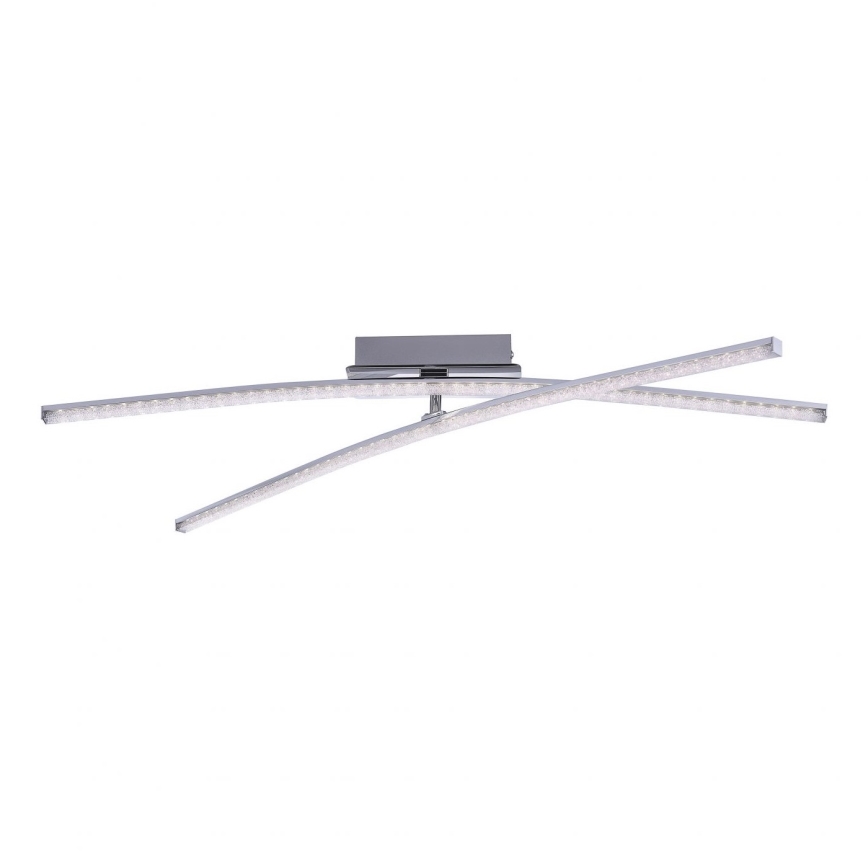 Leuchten Direkt 11292-17 - Lámpara de suspensión LED SIMON 2xLED/8W/230V cromo brillante