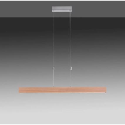 Leuchten Direkt 11420-78 - Lámpara colgante de luces LED regulable con cable AMANDA LED/30W/230V