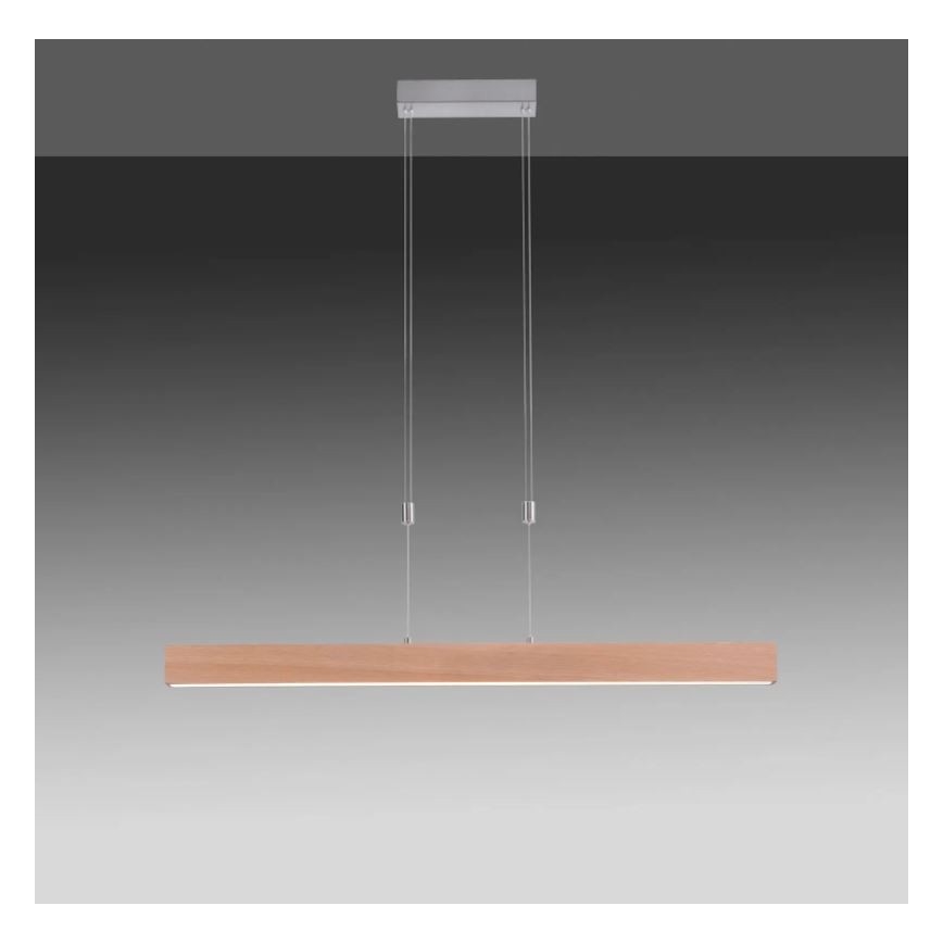 Leuchten Direkt 11420-78 - Lámpara colgante de luces LED regulable con cable AMANDA LED/30W/230V