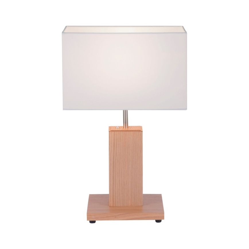 Leuchten Direkt 11421-78 - Lámpara de mesa LED regulable AMANDA 1xE27/40W/230V + 1xLED/5W