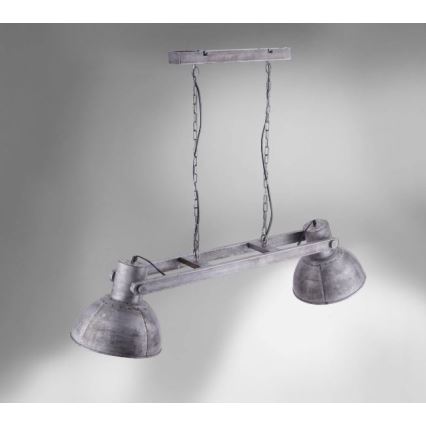Leuchten Direkt 11483-77 - Lámpara colgante SAMIA 2xE27/25W/230V