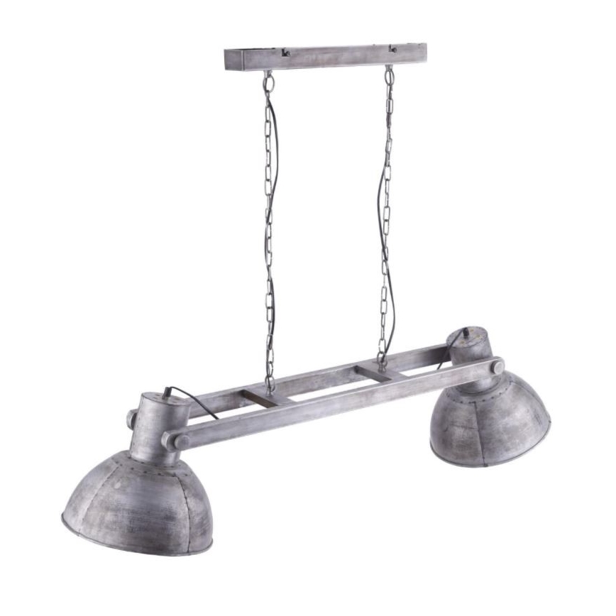 Leuchten Direkt 11483-77 - Lámpara colgante SAMIA 2xE27/25W/230V
