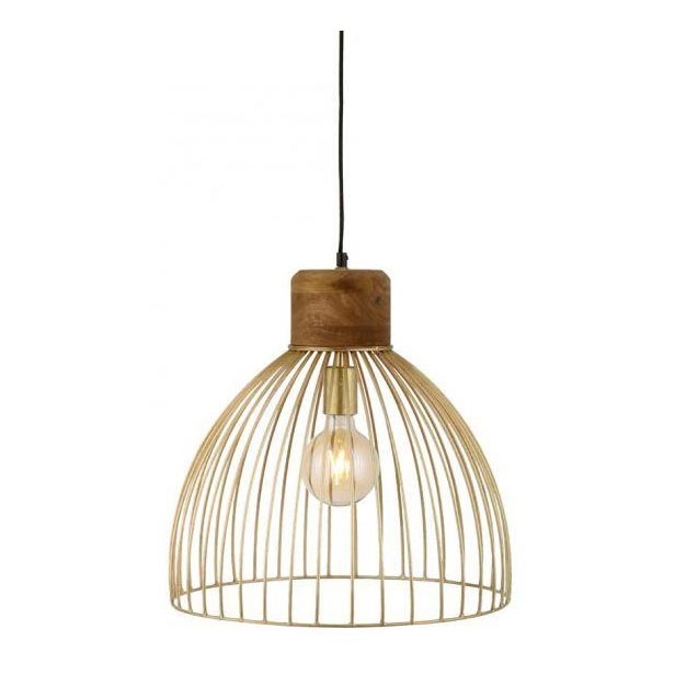 Leuchten Direkt 11489-60 - Lámpara colgante ALAMI 1xE27/25W/230V árbol de mango