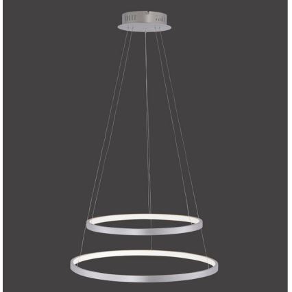 Leuchten Direkt 11525-21 - Araña LED colgante CIRCLE 1xLED/15W/230V + LED/25W