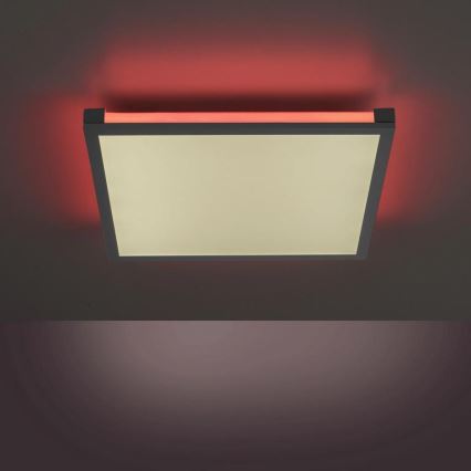Leuchten Direkt 11621-18 - Plafón LED RGB regulable MARIO LED/24W/230V 2700-5000K + CR