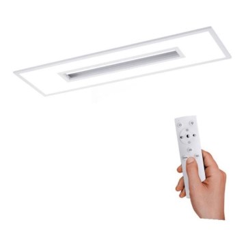 Leuchten Direkt 11646-16 - Lámpara de techo regulable LED RGB RECESS LED/41W/230V + LED/7,5W + mando a distancia