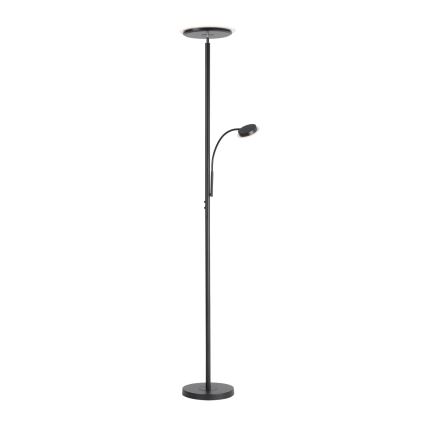 Leuchten Direkt 11709-18 - Lámpara de pie regulable LED HANS LED/22W/230V + LED/4W