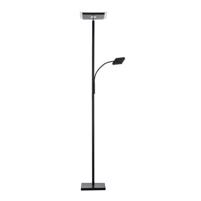 Leuchten Direkt 11710-18 - Lámpara de pie LED regulable HANS LED/21,5W/230V + LED/4W