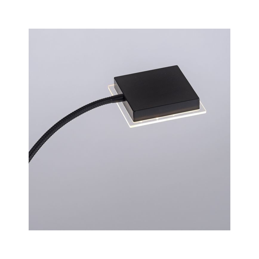 Leuchten Direkt 11710-18 - Lámpara de pie LED regulable HANS LED/21,5W/230V + LED/4W