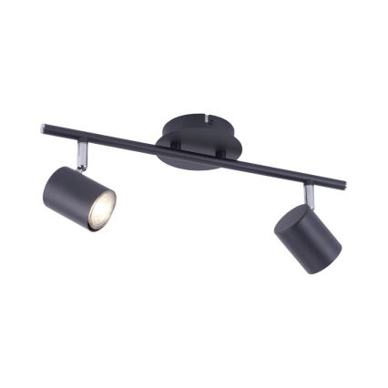 Leuchten Direkt 11942-13 - Foco LED TARIK 2xGU10/5W/230V antracita