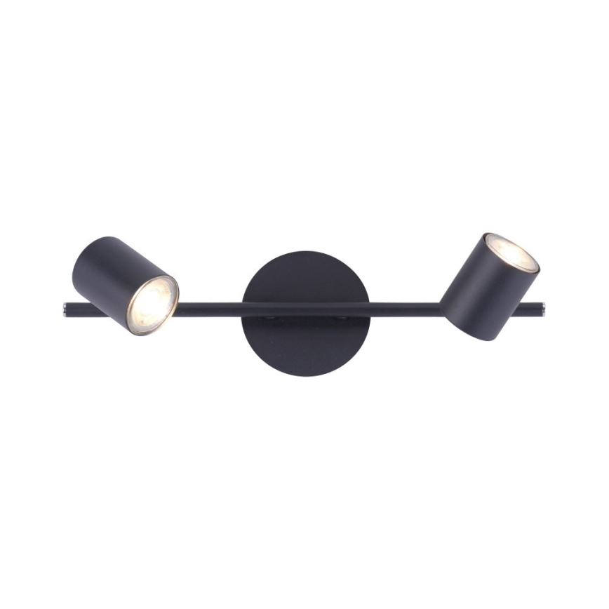 Leuchten Direkt 11942-13 - Foco LED TARIK 2xGU10/5W/230V antracita