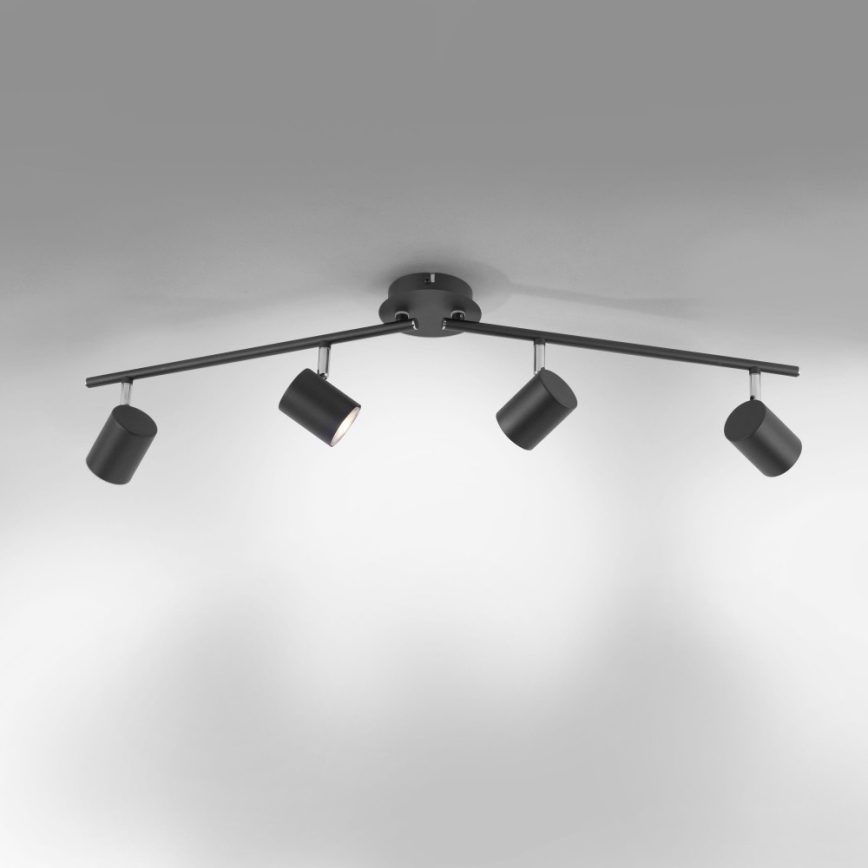 Leuchten Direkt 11944-13 - Foco LED TARIK 4xGU10/5W/230V antracita