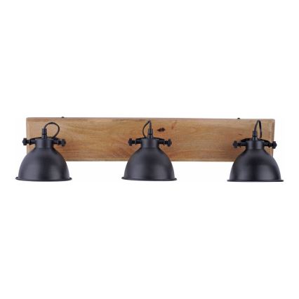 Leuchten Direkt 11983-18 - Foco SAMIA 3xE14/40W/230V negro