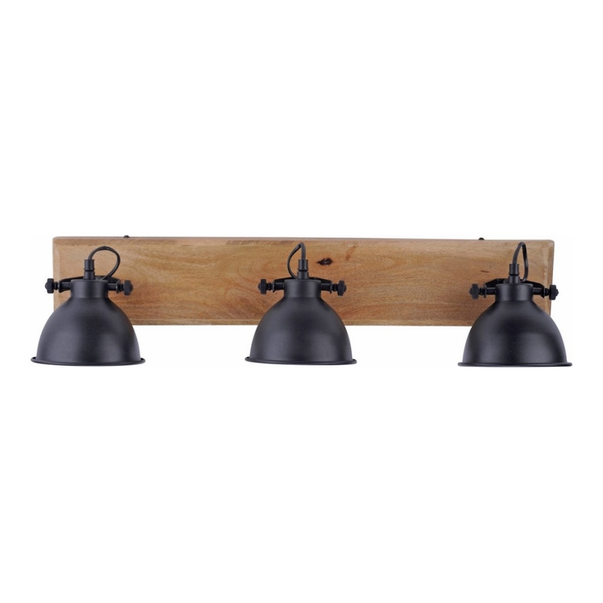 Leuchten Direkt 11983-18 - Foco SAMIA 3xE14/40W/230V negro