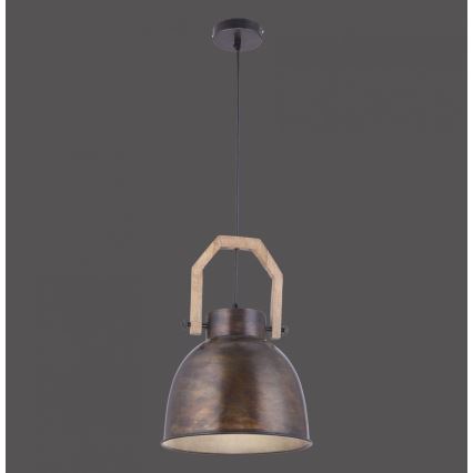 Leuchten Direkt 11986-18 - Lámpara colgante SAMIA 1xE27/40W/230V árbol de mango