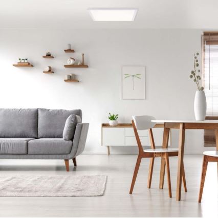 Leuchten Direkt 12200-16 - Plafón LED FLAT LED/17W/230V