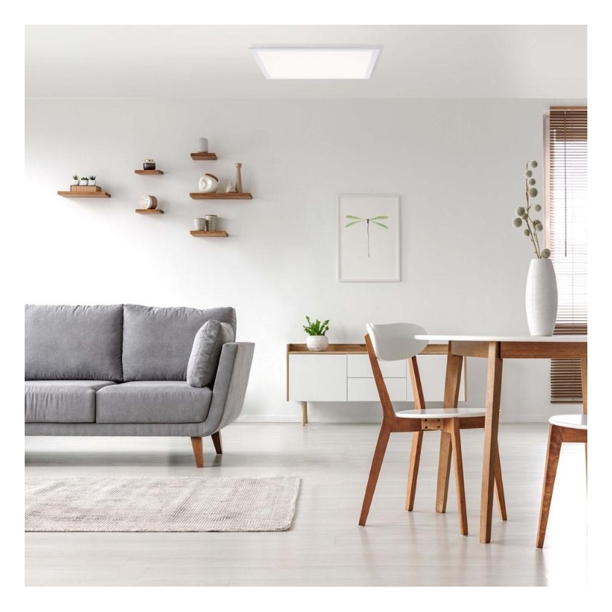 Leuchten Direkt 12200-16 - Plafón LED FLAT LED/17W/230V