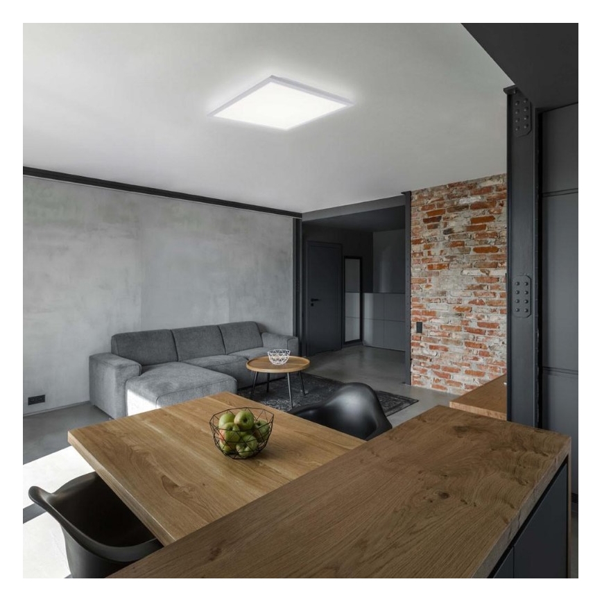 Leuchten Direkt 12200-16 - Plafón LED FLAT LED/17W/230V