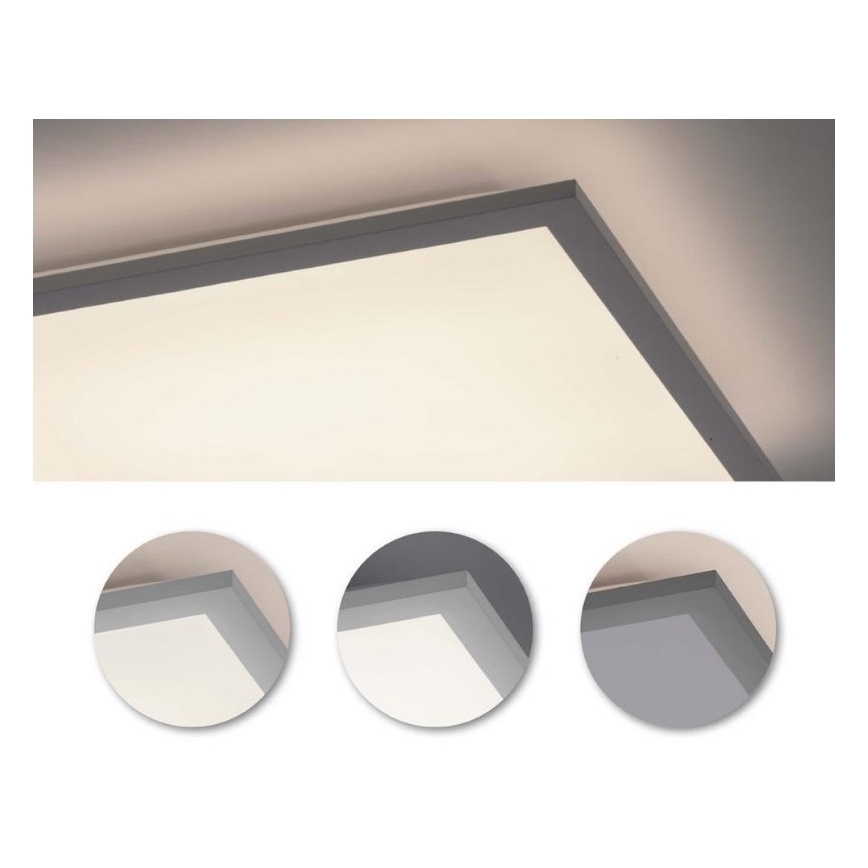Leuchten Direkt 12200-16 - Plafón LED FLAT LED/17W/230V