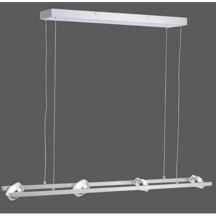 Leuchten Direkt 12470-55 - Lámpara de araña LED RGB regulable en OPTI 8xLED/3W/230V + mando a distancia