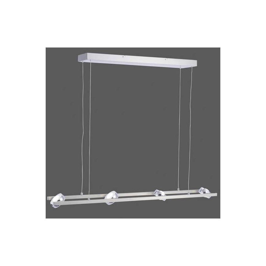 Leuchten Direkt 12470-55 - Lámpara de araña LED RGB regulable en OPTI 8xLED/3W/230V + mando a distancia