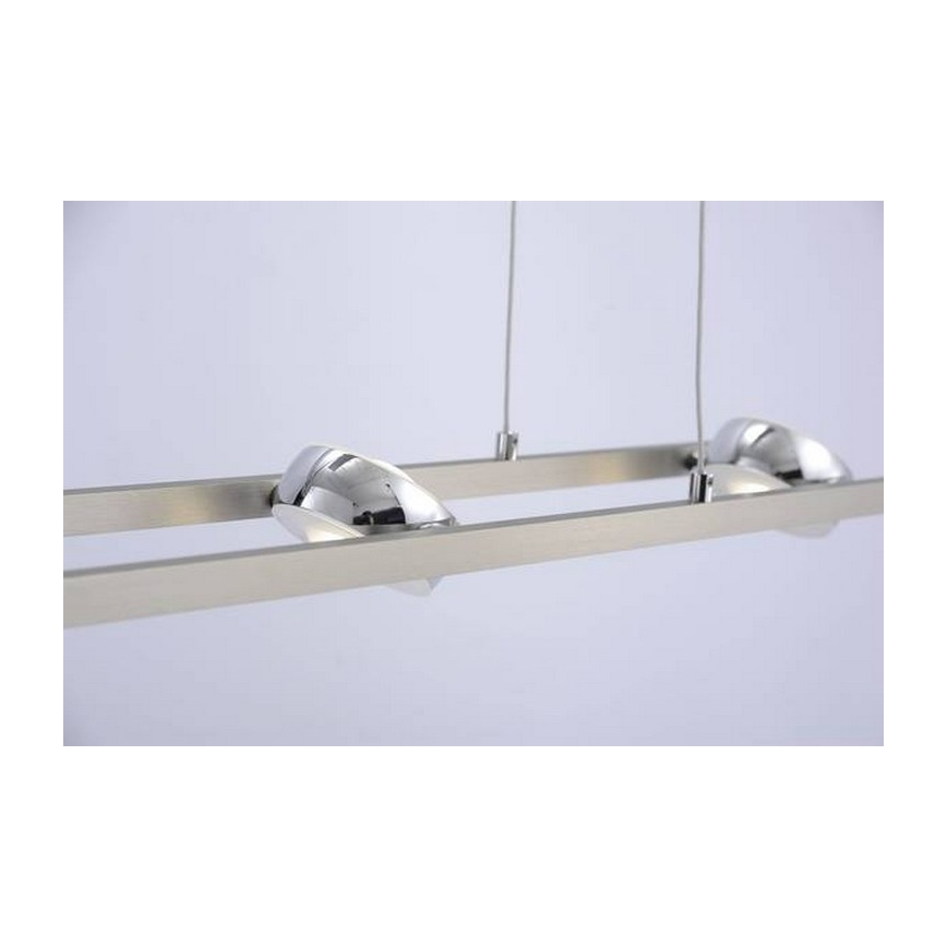 Leuchten Direkt 12470-55 - Lámpara de araña LED RGB regulable en OPTI 8xLED/3W/230V + mando a distancia