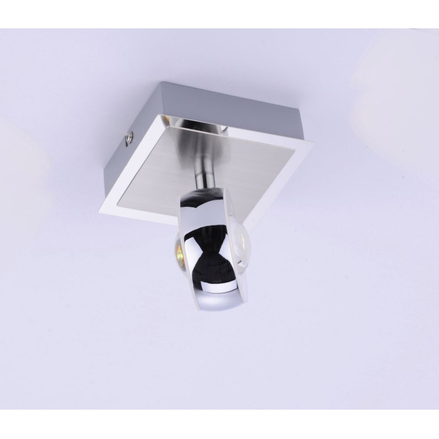 Leuchten Direkt 12471-55 -LED RGBW Foco de pared regulable OPTI LED/6W/230V 2700-5000K + mando a distancia