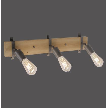 Leuchten Direkt 13473-79 - Foco de pared SLAT 3xE27/40W/230V