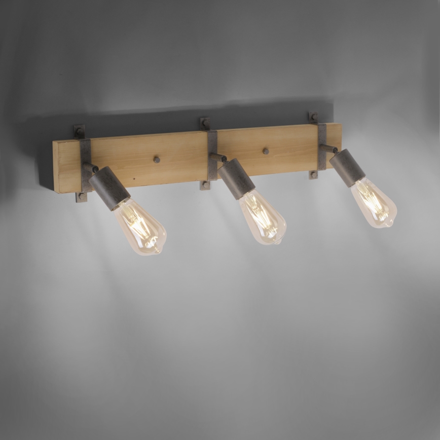 Leuchten Direkt 13473-79 - Foco de pared SLAT 3xE27/40W/230V