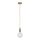 Leuchten Direkt 13570-60 - Lámpara colgante DIY 1xE27/60W/230V latón