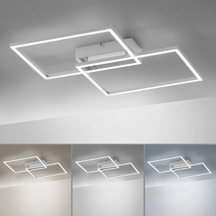 Leuchten Direkt 14018-55 - LED Lámpara de techo regulable IVEN 2xLED/15W/230V + CR