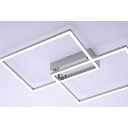 Leuchten Direkt 14018-55 - LED Lámpara de techo regulable IVEN 2xLED/15W/230V + CR