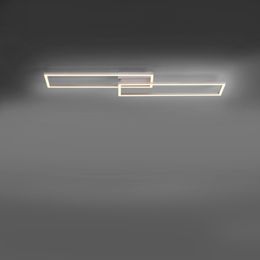 Leuchten Direkt 14023-55 - Lámpara de techo LED regulable IVEN 2xLED/15,1W/230V