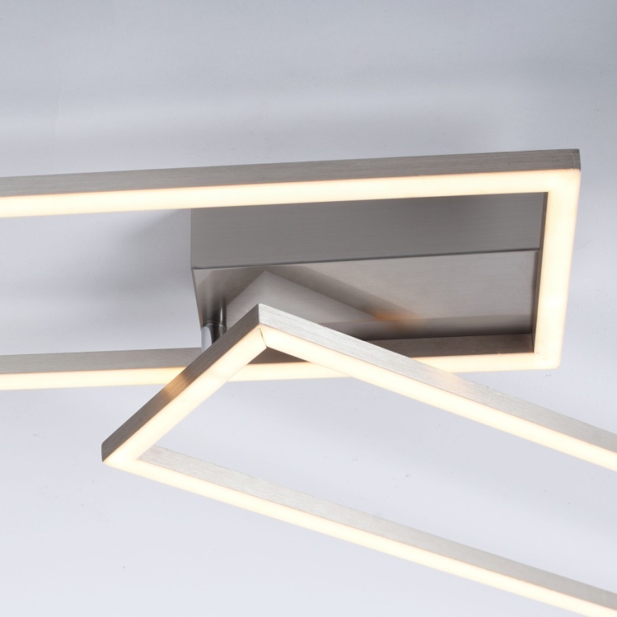 Leuchten Direkt 14023-55 - Lámpara de techo LED regulable IVEN 2xLED/15,1W/230V