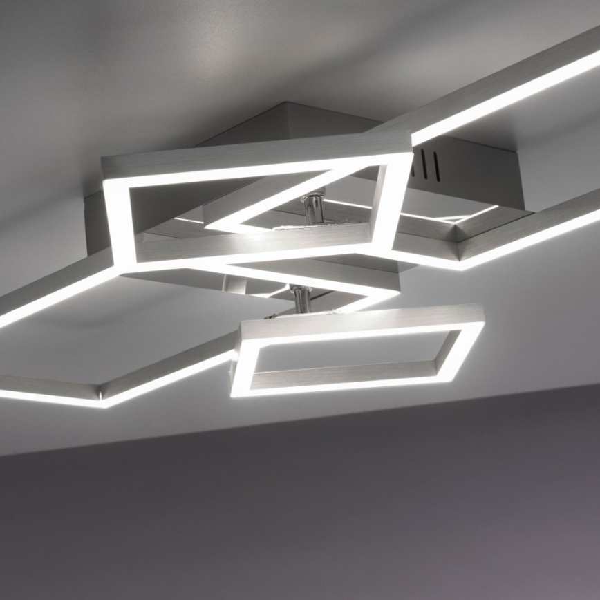 Leuchten Direkt 14030-55 - Lámpara de suspensión LED IVEN 2xLED/12W/230V + 2xLED/5,5W