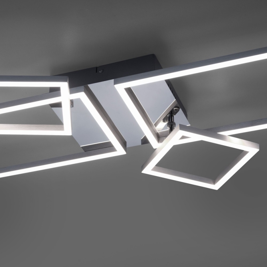 Leuchten Direkt 14030-55 - Lámpara de suspensión LED IVEN 2xLED/12W/230V + 2xLED/5,5W