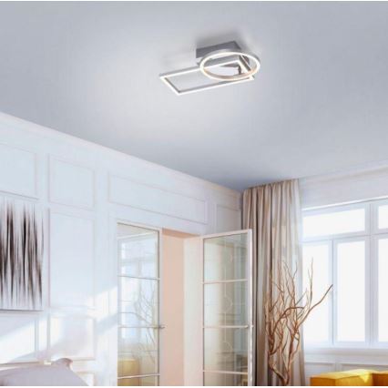 Leuchten Direkt 14031-55 - Plafón LED IVEN LED/18W/230V