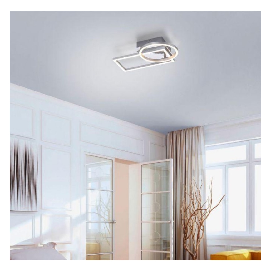 Leuchten Direkt 14031-55 - Plafón LED IVEN LED/18W/230V