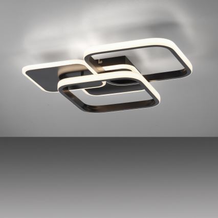 Leuchten Direkt 14117-18 - Plafón LED SEVENT LED/36W/230V negro