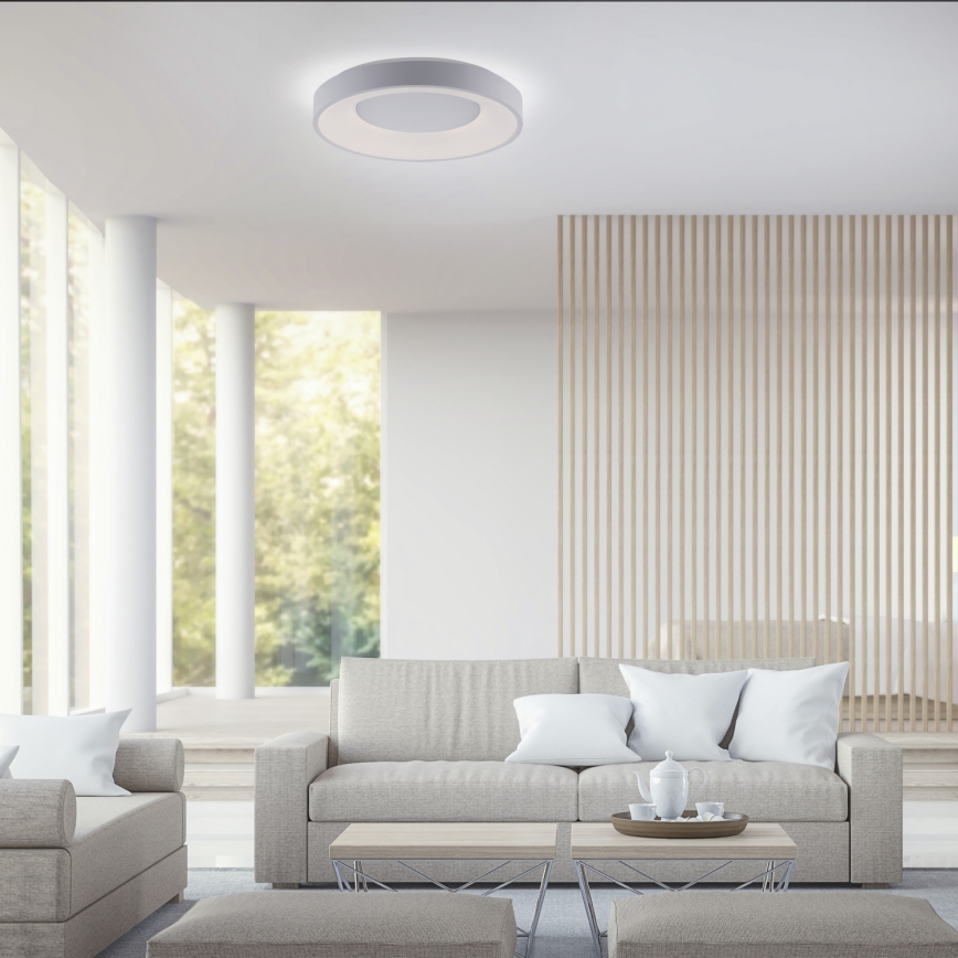 Leuchten Direkt 14326-16 - LED Plafón regulable ANIKA LED/30W/230V + control remoto