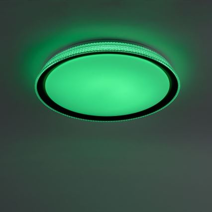 Leuchten Direkt 14339-21 - Plafón LED RGB regulable KARI LED/37W/230V Tuya 2700-5000K + mando a distancia