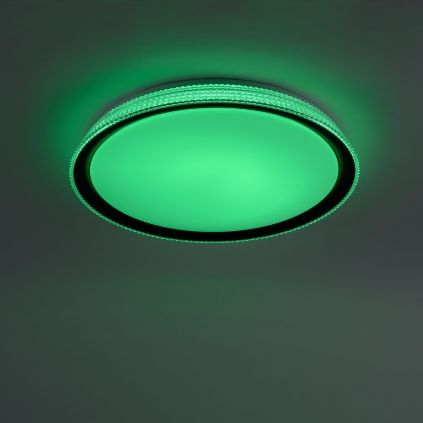 Leuchten Direkt 14339-21 - Plafón LED RGB regulable KARI LED/37W/230V Tuya 2700-5000K + mando a distancia